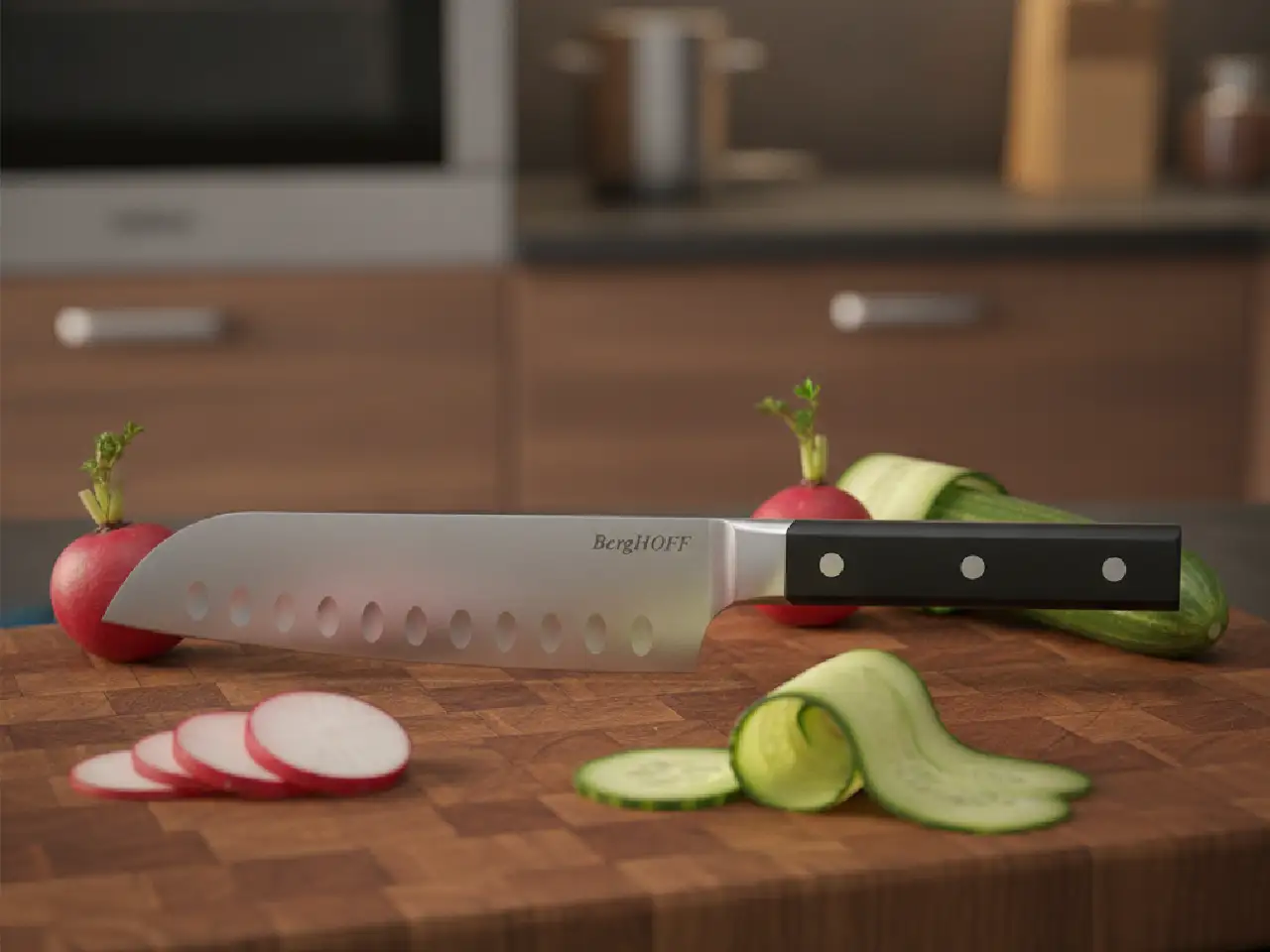 Santoku knife Gene 18cm