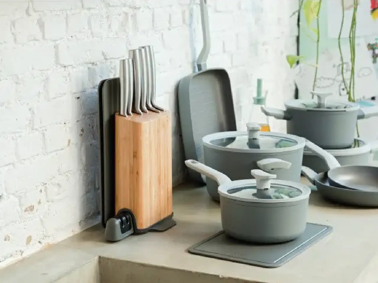11pc knife block set Legacy