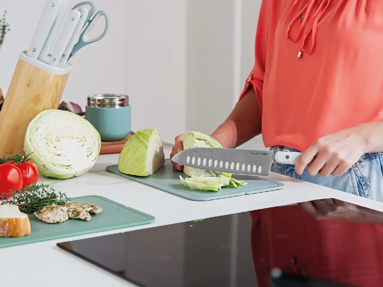 Santoku knife Glints Spirit 17.5cm