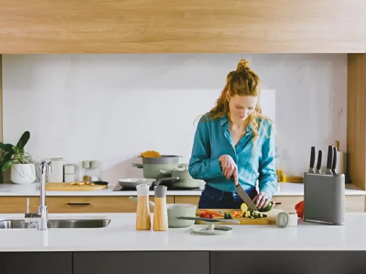 6pc knife block Balance
