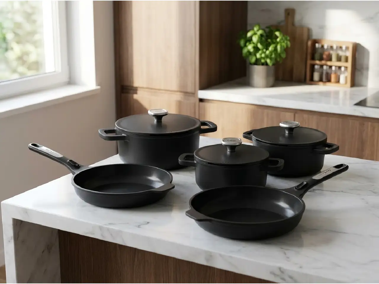 BergHoff Leo Phantom Non-stick Frying Pan 24cm with Detachable Handle