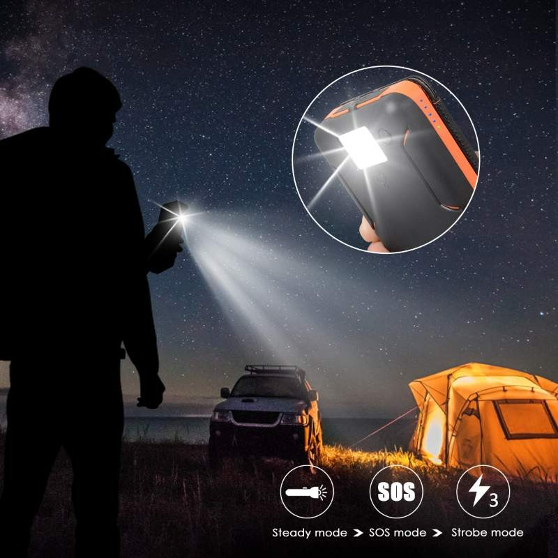 پاوربانک خورشیدی Solar4Fold مدل WSC15 ظرفیت 20000mAh image gallery