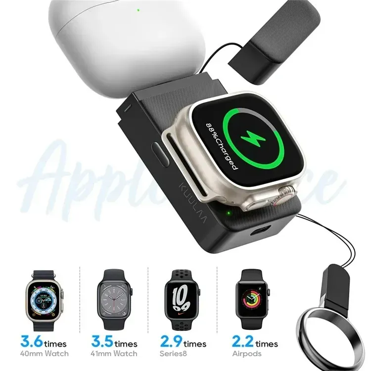 پاوربانک و شارژر اضطراری وایرلس KUULAA مدل KL-YD52 ظرفیت 1500mAh image gallery