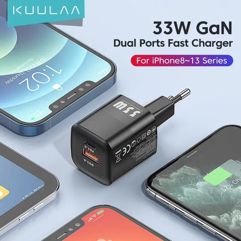 آداپتور و شارژر KUULAA مدل JMX-33W image gallery