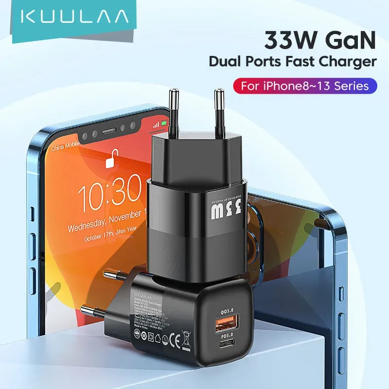 آداپتور و شارژر KUULAA مدل JMX-33W image gallery