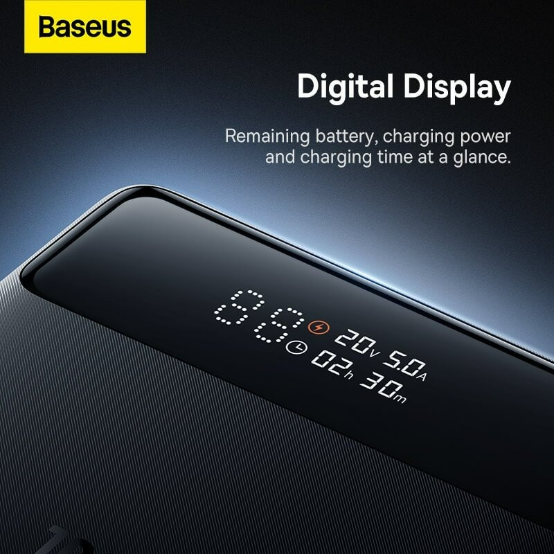 پاوربانک باسئوس مدل PPBLD100HD ظرفیت 100W 20000mAh image gallery