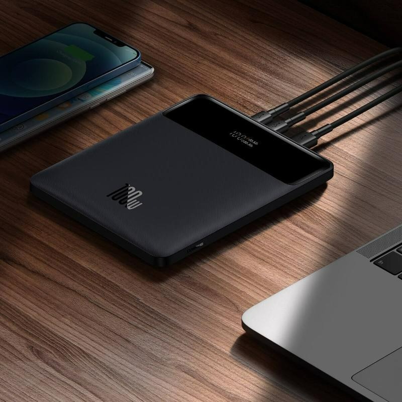 پاوربانک باسئوس مدل PPBLD100HD ظرفیت 100W 20000mAh image gallery
