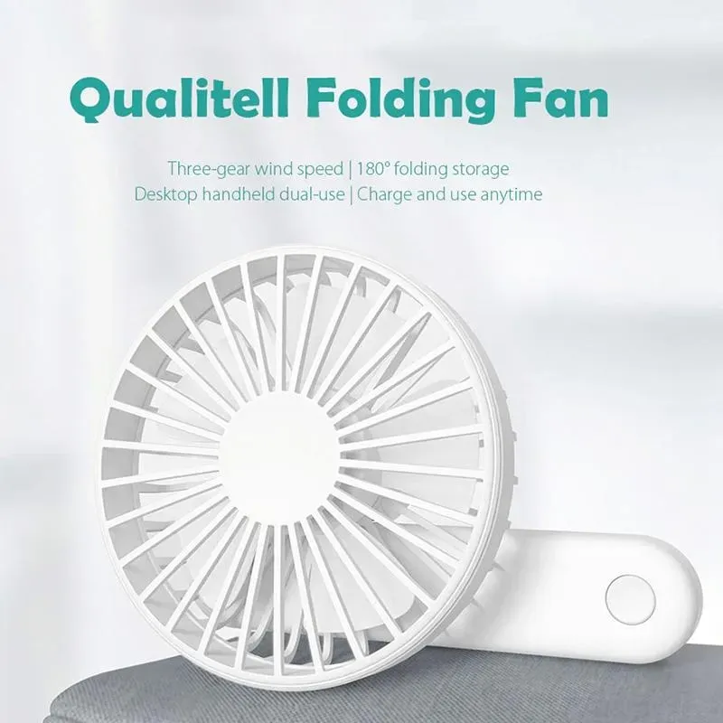 پنکه دستی قابل شارژ مدل Qualitell-F1 image gallery