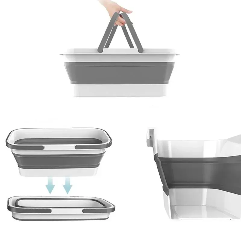 سطل تاشوی سیلیکونی Fold Bucket image gallery