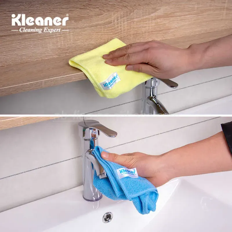 دستمال میکروفایبر Kleaner مدل GSG006 مجموعه ۸ عددی image gallery