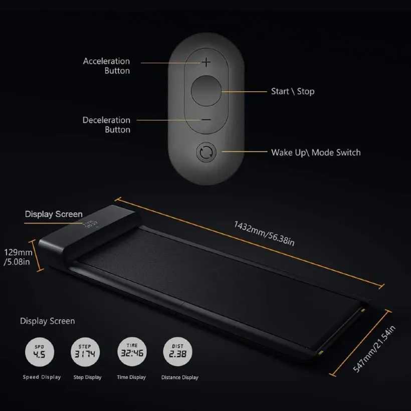 تردمیل خانگی تاشوی شیائومی مدل MiJia MJZBJ01KST WalkingPad image gallery