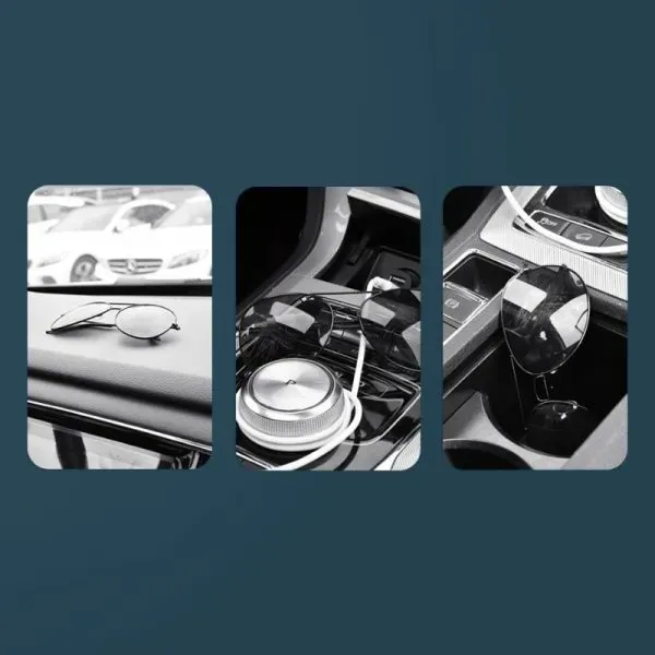 نگهدارنده عینک خودرو باسئوس مدل ACYJN-B01 image gallery