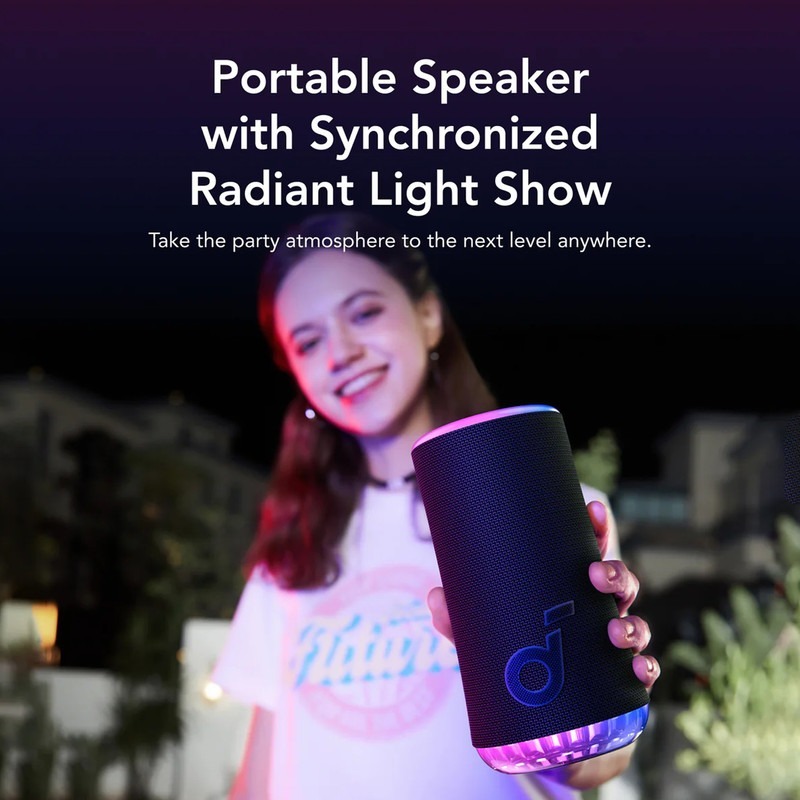 اسپیکر بلوتوثی قابل حمل انکر مدل SoundCore 360 Glow A31660 image gallery
