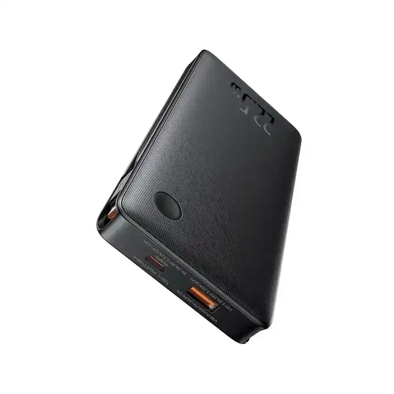 پاوربانک باسئوس مدل Airpow Lite Dual Cable 22.5w با ظرفیت 10000 میلی‌آمپرساعت image gallery