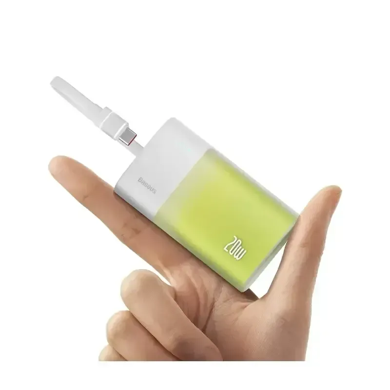 پاوربانک باسئوس مدل Baseus Popsicle USB-C 20W با ظرفیت 5200 میلی‌آمپر ساعت image gallery