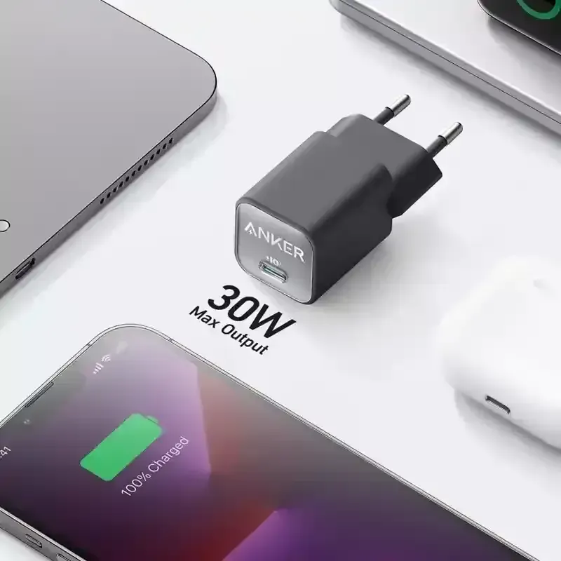 شارژر دیواری انکر مدل Anker 511 Nano3 A2147 توان 30 وات image gallery