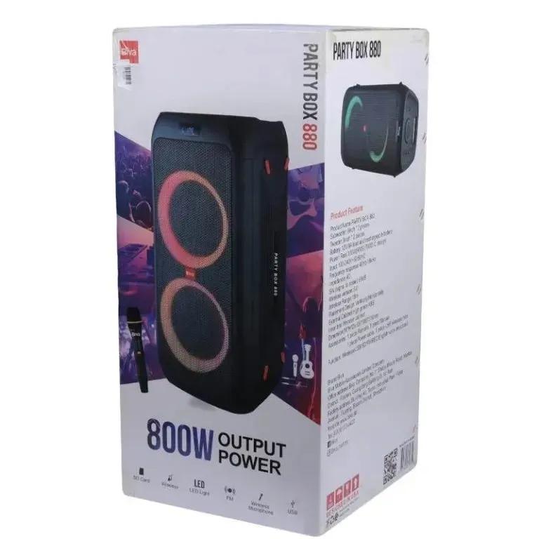 اسپیکر بلوتوث بیوا مدل  Party Box 880 توان 100 وات رم و فلش خور image gallery