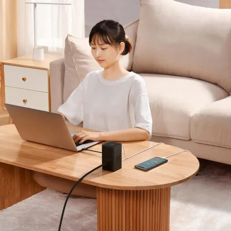 هاب شارژر 4 پورت بیسوس مدل   Power Combo 65W توان 65 وات image gallery