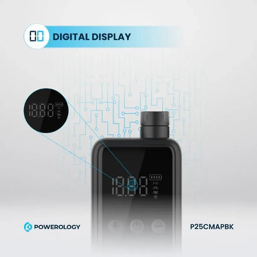 کمپرسور باد دوچرخه و موتور پاورولوژی مدل P25CMAPBK image gallery