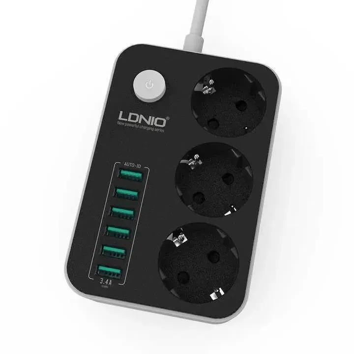 سه راهی برق و شارژ الدینیو مدل SE3631 image gallery