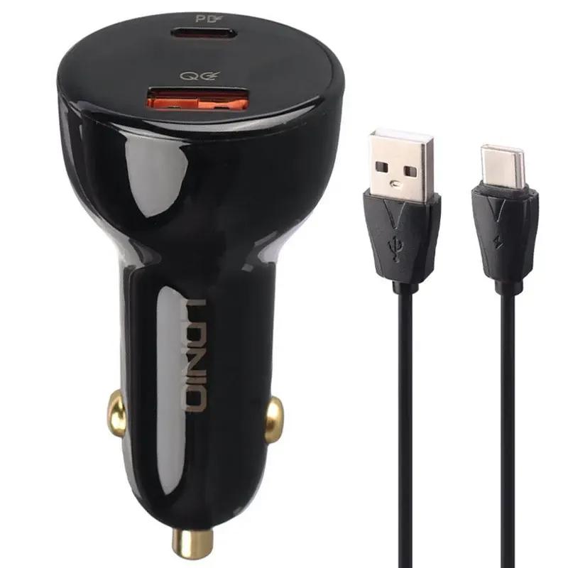 شارژر فندکی الدینیو مدل C101 توان 100 وات همراه با کابل image gallery