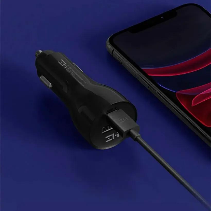 شارژر فندکی شیائومی Zmi مدل AP721 Car Charger توان 45 وات image gallery