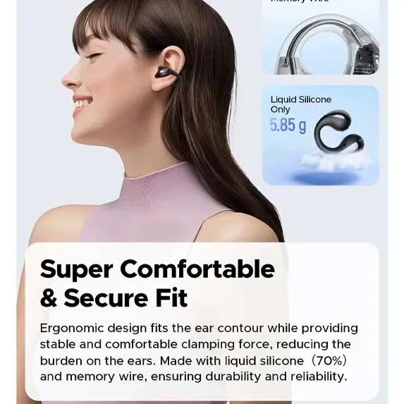 هندزفری بلوتوث ساندپیتز SoundPeats PearlClip Pro image gallery