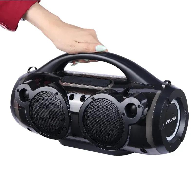 اسپیکر بلوتوث اوی مدل KA12 توان 60 وات رم و فلش خور image gallery