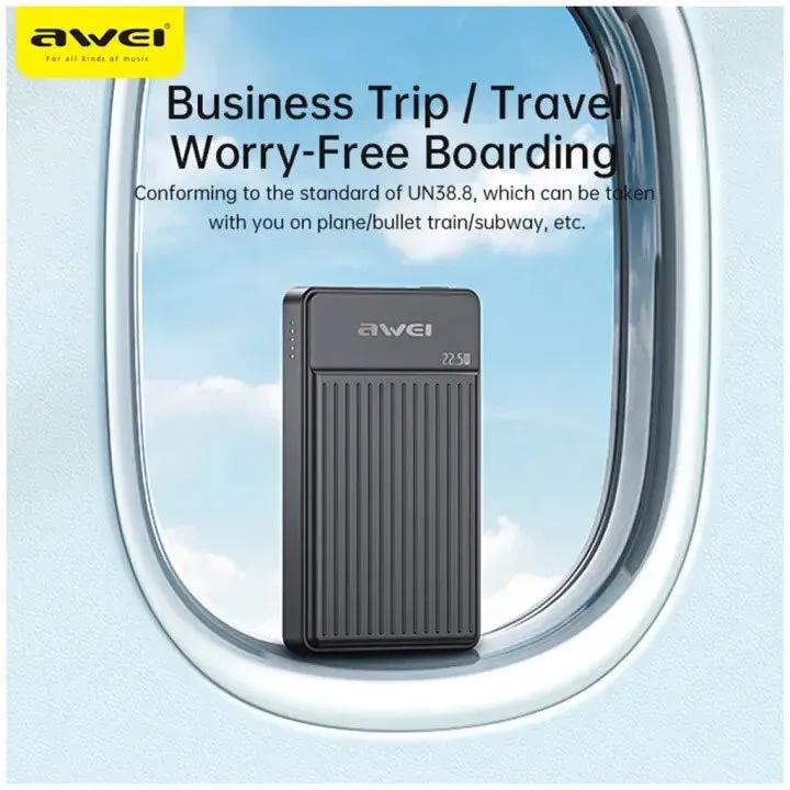 پاوربانک وایرلس فوق نازک 10000 مگنتی اوی مدل P33K توان 22.5 وات image gallery