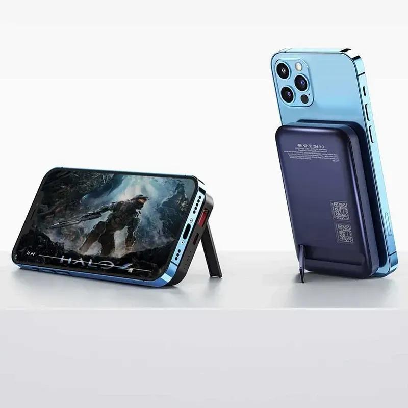 پاوربانک وایرلس 10000 مگنتی اوی مدل P139K توان 22.5 وات image gallery