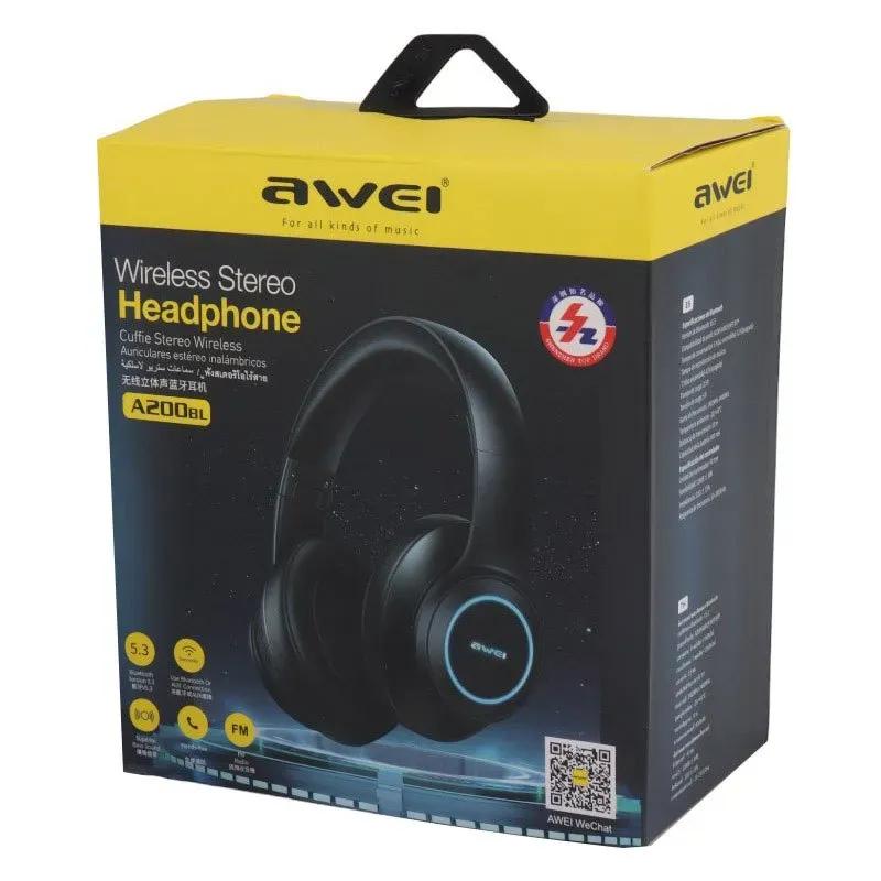 هدفون بلوتوث اوی Awei A200BL رم خور image gallery