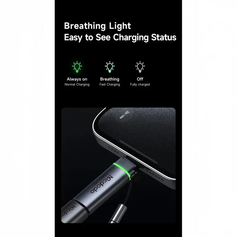 تبدیل Type-c مک دودو مدل OT-245 توان 100 وات سازگار با آیفون 15 image gallery