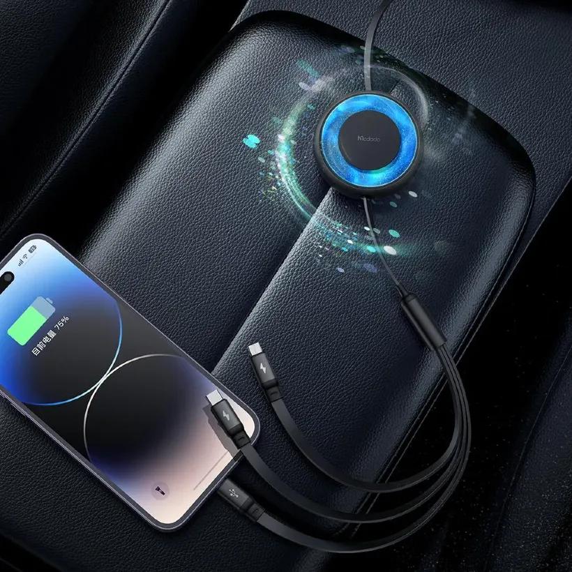 کابل سه سر مک دودو مدل CA-3570 توان 15 وات و طول 1.2متر image gallery