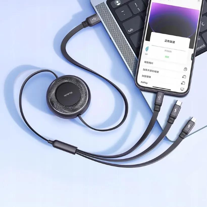 کابل سه سر مک دودو مدل CA-3570 توان 15 وات و طول 1.2متر image gallery