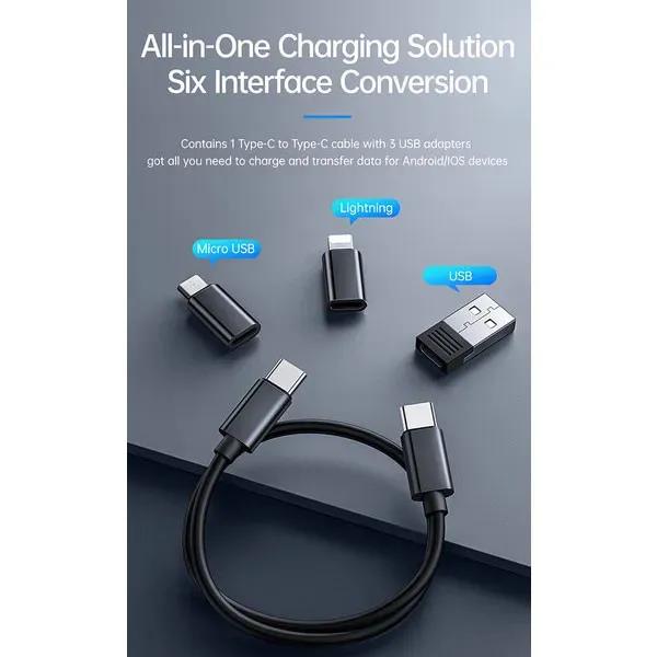 پک کابل چند منظوره مک دودو مدل WF-1720 توان 60 وات image gallery