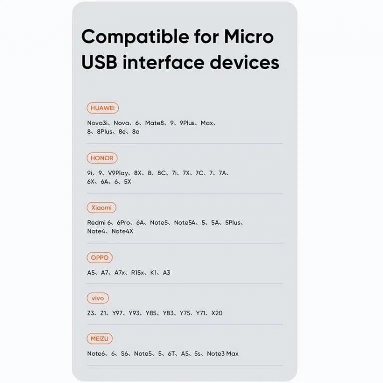 کابل میکرو یو اس بی مک دودو مدل CA-1070 Digital HD Quick Charge Data طول 1.2 متر توان 18 وات image gallery