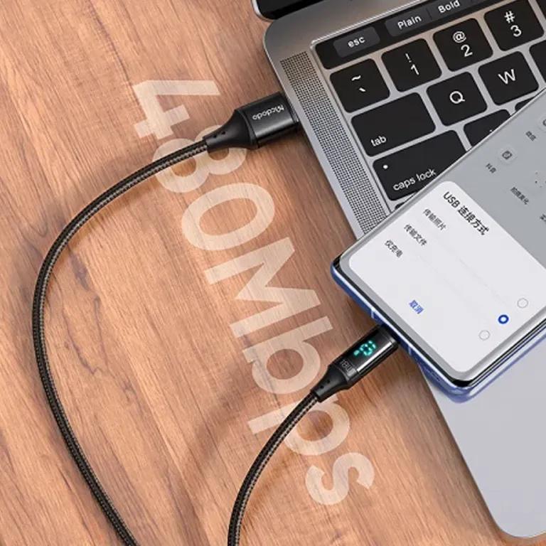 کابل میکرو یو اس بی مک دودو مدل CA-1070 Digital HD Quick Charge Data طول 1.2 متر توان 18 وات image gallery