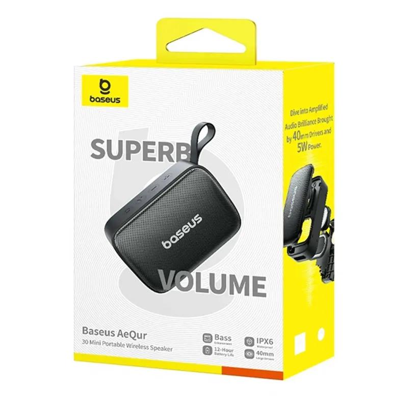 اسپیکر بلوتوث باسئوس مدل AeQur 30 Mini Portable A20077900123-00 image gallery