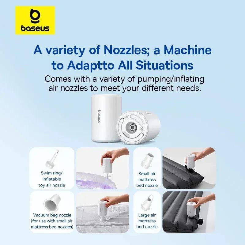 پمپ باد شارژی باسئوس مدل CG028 PocketGo Pro C11157700221-01 image gallery