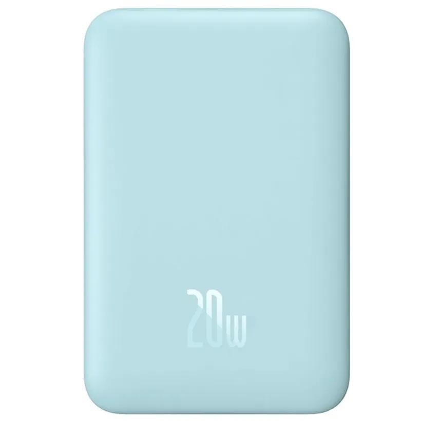 پاوربانک وایرلس 10000 مگنتی باسئوس مدل PPCX030002 توان 20 وات image gallery