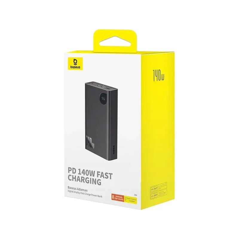 پاوربانک 24000 باسئوس مدل  PPADM140 Adaman P10021507112-02 توان 140 وات image gallery