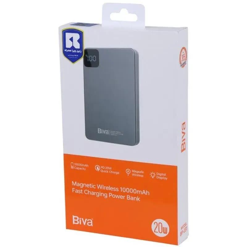 پاوربانک وایرلس 10000 مگ سیف بیوا مدل BP-031 توان 20 وات image gallery