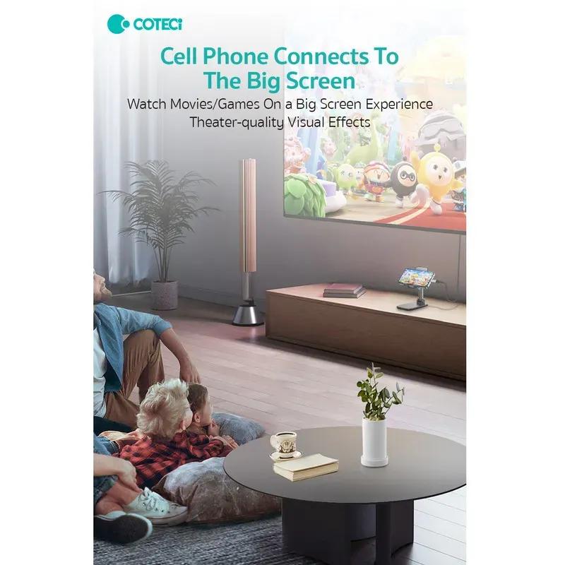 کابل تبدیل DP به Type-c کوتتسی مدل OF-014 طول 1.8 متر image gallery