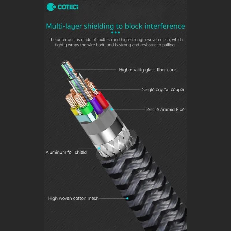 کابل HDMI کوتتسی مدل 8K HDR HDMI 2.1 87106 طول 2 متر image gallery