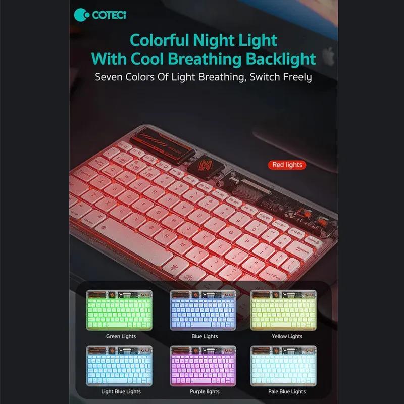 کیبورد بلوتوثی سه حالته کوتتسی مدل 84012 image gallery