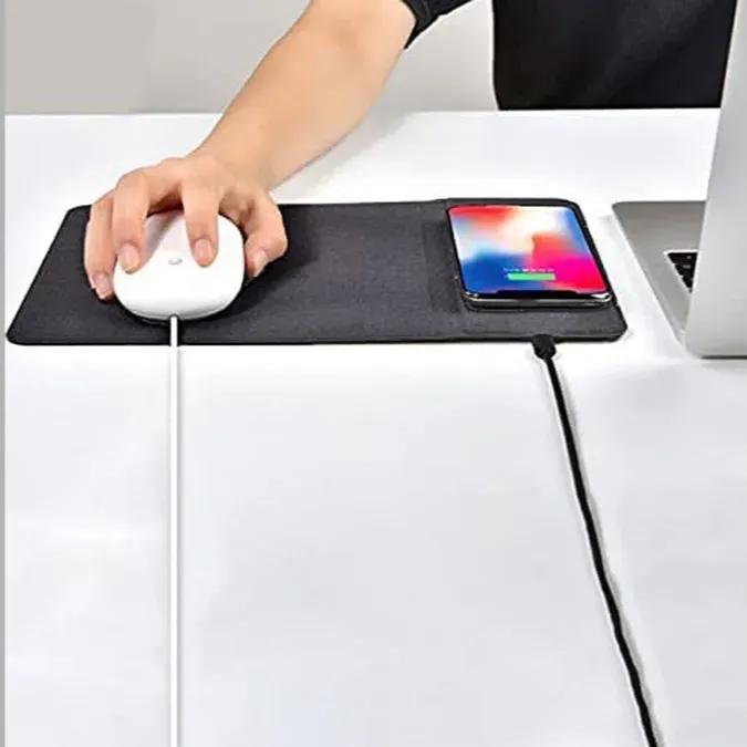شارژر وایرلس و پد موس کوتتسی مدل CS5186 Wireless Charge And Mouse Pad image gallery