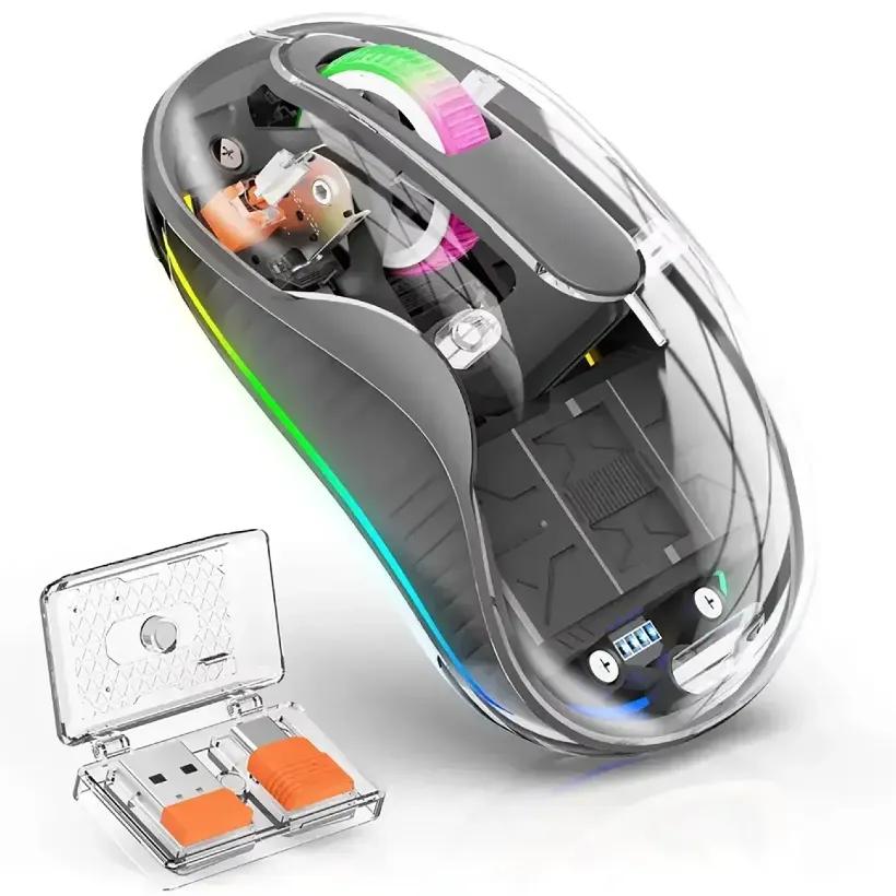 موس وایرلس سه حالته سایلنت کوتتسی مدل OF-005 Magic Crystal III image gallery