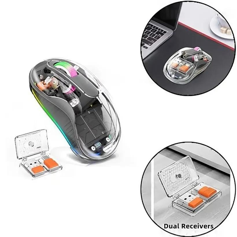 موس وایرلس سه حالته سایلنت کوتتسی مدل OF-005 Magic Crystal III image gallery