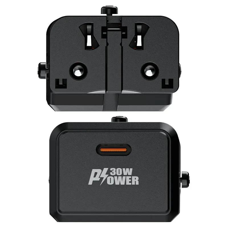 شارژر دیواری و مبدل برق ایس فست مدل Z7 PD30W GaN Fast Charger توان 30 وات image gallery