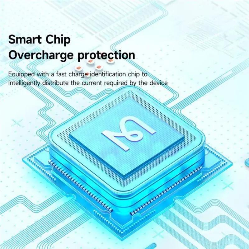 کابل دو سر Type-C و شارژر اپل واچ ایس فست مدل C6-11 طول 1.2 متر توان 100 وات image gallery